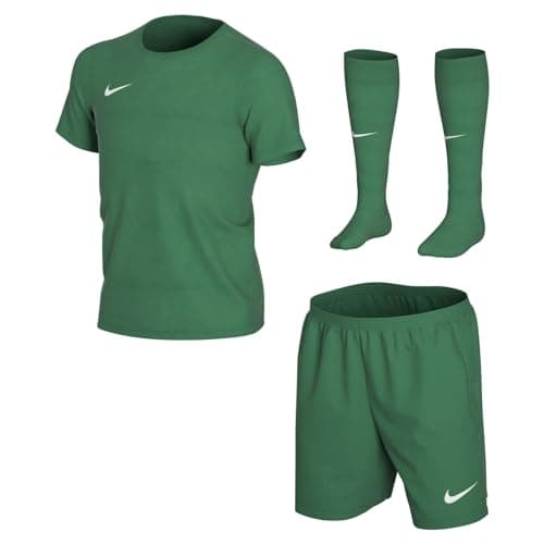 Image of NIKE Unisex Kids Lk Nk Dry Park20 Kit K Football Set, Pine Green/Pine Green/(White), L UK