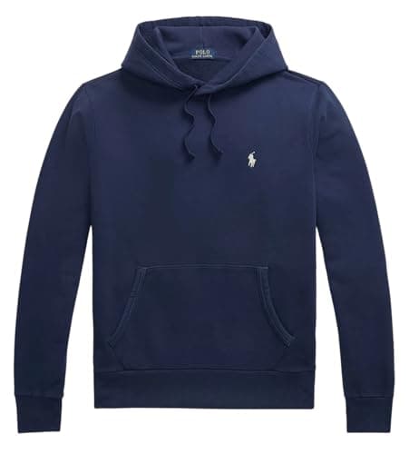 Image of POLO RALPH LAUREN Loopback Fleece (UK, Alpha, S, Regular, Regular, Navy)