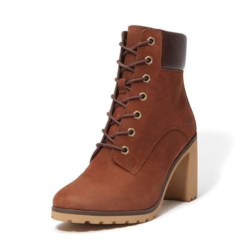 Image of Timberland Women's Allington Mid Lace Up Boot, Medium Brown Nubuck, 6 UK