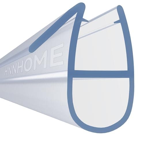 Image of HNNHOME Bath Shower Screen Door Seal Strip for 4-6mm Glass Up to 7mm Gap
