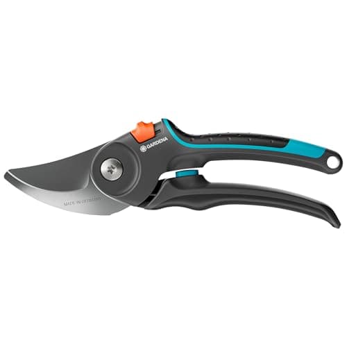 Image of Gardena Secateurs PremiumCut Pro Fresh Wood, Bypass, 24 mm Cutting Diameter, ErgoTec Handle with Soft Grip, Precision-Ground Steel Blades, PowerCoating (12251-20)