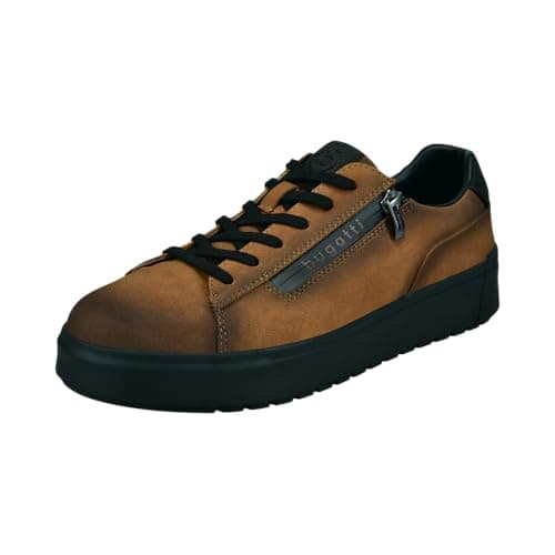 Image of bugatti Men's Lace-Up Lace-Ups 321-AU801, Cognac, 43, Cognac, 9 UK