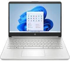 Image of HP 14s-dq2512sa 14" FHD Laptop Intel Core i5-1135G7 8GB RAM 256GB SSD Windows 10 Home Silver - 3Z7M3EA#ABU