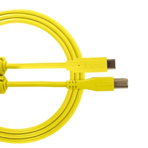 Image of UDG GEAR U96001YL Cable USB 2.0 (C-B) - High-speed Audio Optimized USB 2.0 C to B cable, Yellow, 1.5 Meter