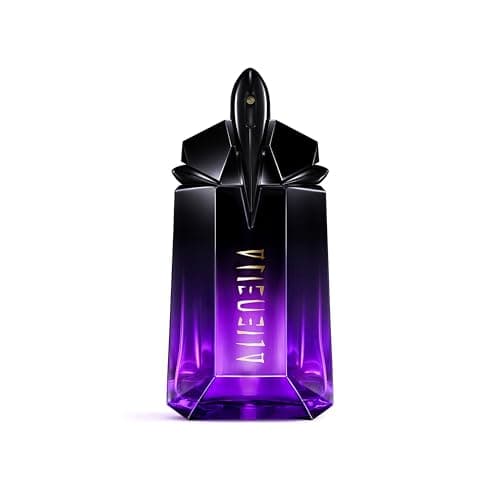 Image of Mugler Alien Extraintense Eau de Parfum for Women, Intense Ambery Floral Woody Fragrance with Jasmine Sambac, Cashmere Wood and White Amber, Refillable Talisman Bottle, Sensual Perfume
