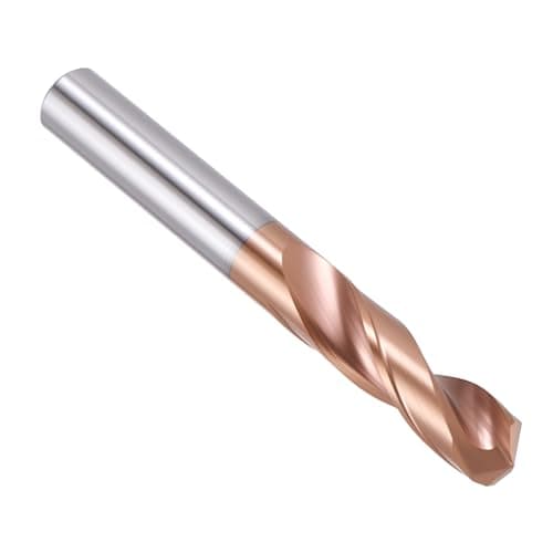 Image of PATIKIL 6mm Drill Bit, Carbide Twist Jobber Bits Straight Shank 130° for Drilling Hard Metal Alloy Steel Stainless Steel Titanium Alloys - 1 Pack
