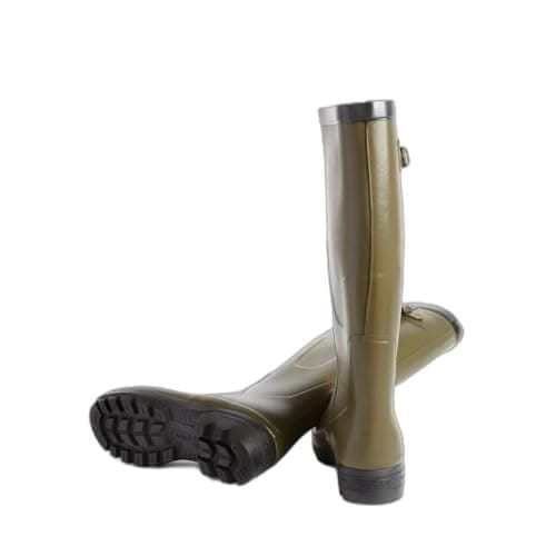 Image of Aigle Men's Benyl XL Wellington Boots, Green Khaki, 11 UK