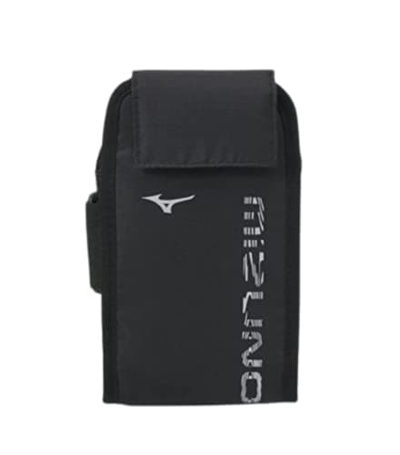 Image of Mizuno Arm Pouch Bracelet, Unisex Adults, Black, One Size