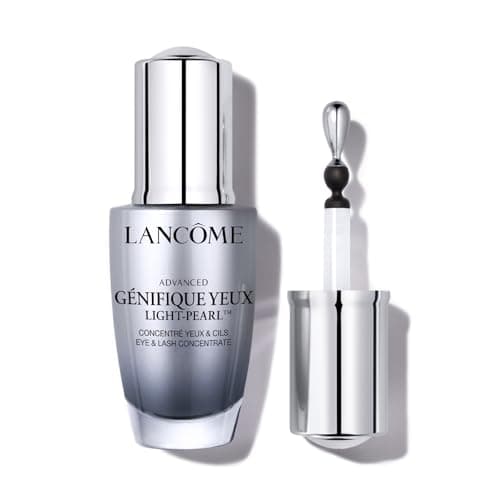 Image of Lancôme Advanced Génifique Light-Pearl Eye and Lash Serum, Advanced Eye Formula with Caffeine and Arginine, 360° Cryo-Pearl Cooling Massaging Applicator, 20ml