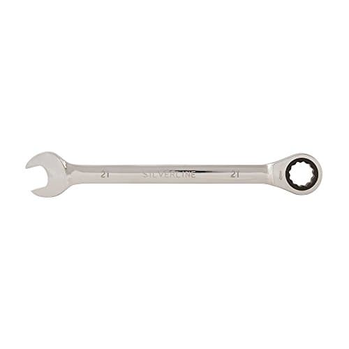 Image of Silverline 656620 Fixed Head Ratchet Spanner 21 mm