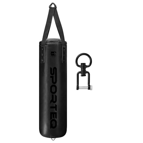 Image of Sporteq Dyno Heavy Filled Punch Bag 3FT, 4FT & 5FT for All Ages & Genders | Boxing Martial Arts Kickboxing Muay Thai Karate | Home & Commercial Gym Use