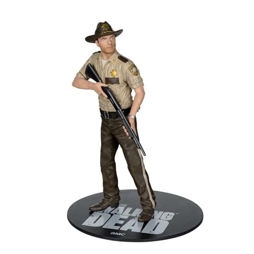Image of McFarlane Toys - The Walking Dead Rick Grimes 1:8 Scale Posed Figure