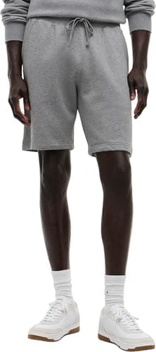 Image of Tommy Hilfiger Men’s Essential Terry Cotton Sweat Shorts, Grey (Medium Grey Heather), S