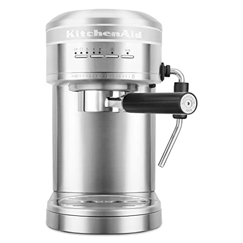 Image of KitchenAid KES6503 1.4 Litre Semi-Automatic Espresso Machine Metal Brushed Stainless Steel