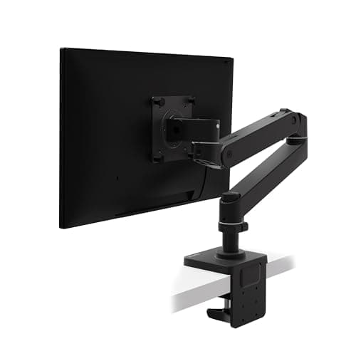 Image of Ergotron – Upgraded LX Pro Premium Monitor Arm, Single Monitor Desk Mount – fits Flat Curved Ultrawide Computer Monitors up to 34 Inches, 4 to 22 lbs, VESA 75x75mm or 100x100mm – White