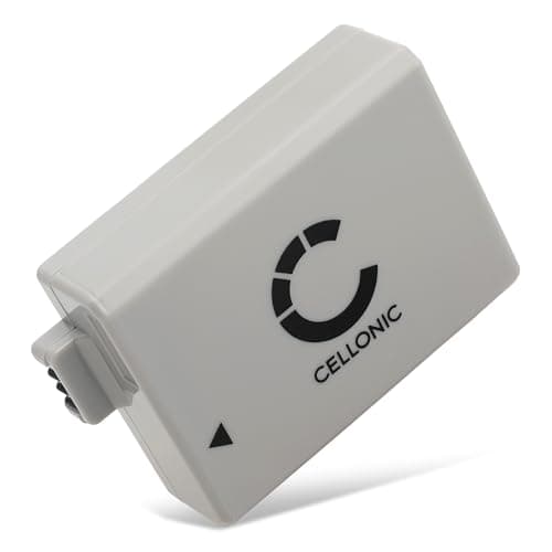 Image of CELLONIC 1x Battery for Camera Compatible with Canon EOS 500D, EOS 1000D, EOS 450D, LP-E5 - (1020mAh, 7.4V)