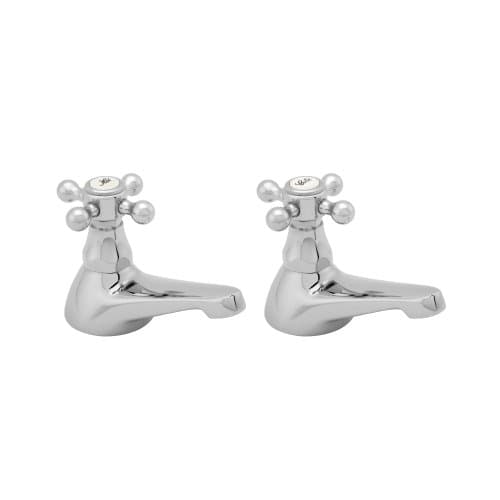 Image of Deva TUD02 Tudor Bath Tap with Chrome Finish