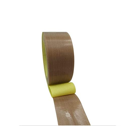 Image of SENRISE PTFE Tape, Heat Seal Glass Teflon Tape - Self Adhesive (Pack of 1, 28mm x 10m)