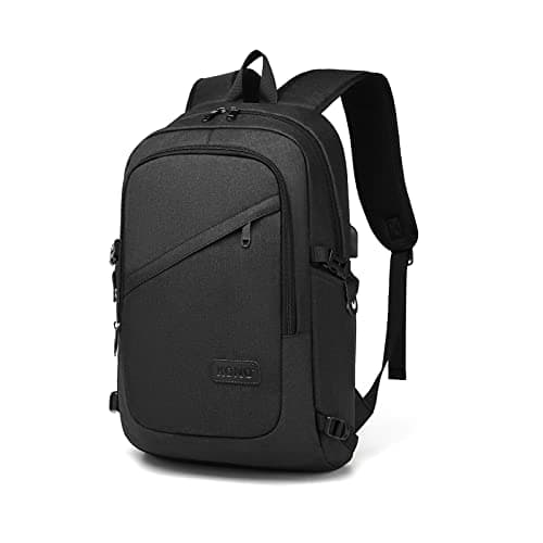 Image of Kono Laptop Backpack, 15.6 inch Laptop Bag with USB Charging Port, Water Resistant Rucksack for Men Women Work Business College School Travel