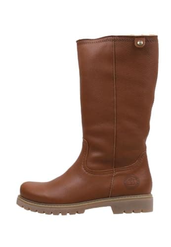Image of Panama Jack Bambina Women's Warm Padded Ankle Boots, Brown (Bark B11), 8 UK (41 EU)