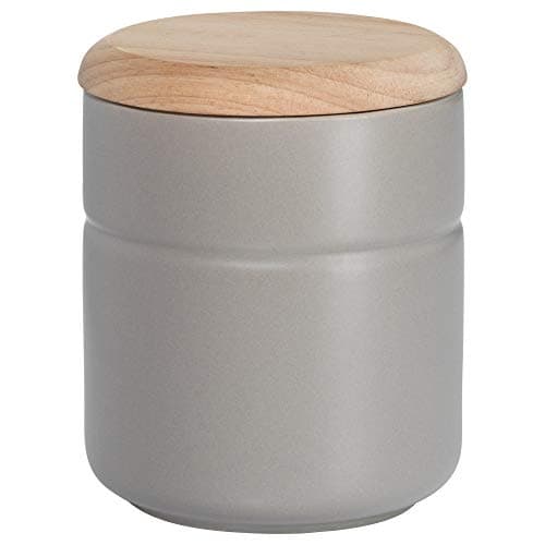 Image of Maxwell & Williams TINT Porcelain Storage Jar, Light Grey, 10 cm