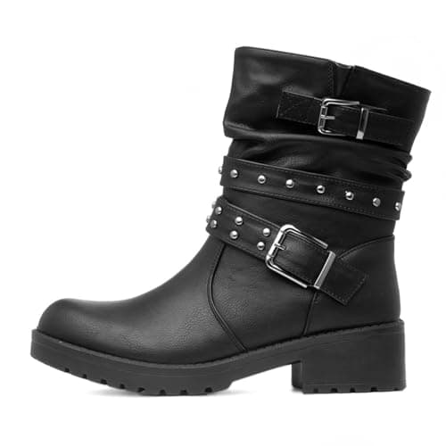 Image of Lilley Meredith Womens Black Calf Boot - Size 3 UK - Black