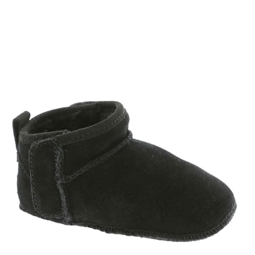Image of UGG I Baby Classic Ultra Mini Fashion Boots for Unisex Baby, Black/White, 2-3 Infant