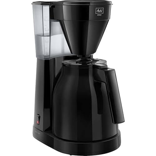 Image of Melitta Filter Coffee Machine with Insulated Jug, Easy Therm II Model, 1023-06, Black, 6762891