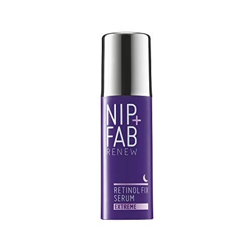 Image of Nip + Fab Retinol Fix Serum Extreme 0.3% for Face with Aloe Vera and Peptides, Anti-Aging Facial Cream for Fine Lines and Wrinkles, 50 ml