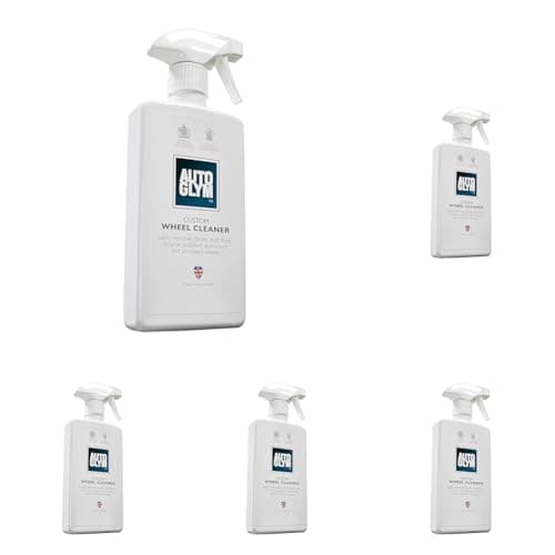 Image of Autoglym Custom Wheel Cleaner, 500ml - Acid-Free Car Wheel Cleaner Spray and Alloy Wheel Cleaner Safe For Use On All Wheel Types (Pack of 5)