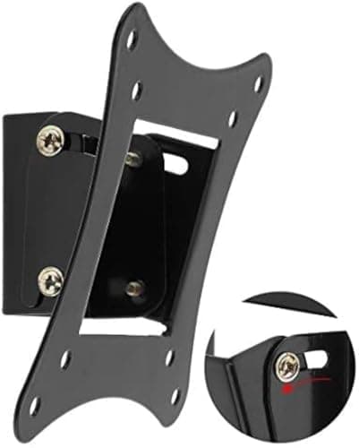Image of OriGlam Universal TV Wall Mount Bracket Fixed Flat Panel TV Frame Stand Holder 10 Degrees Tilt Angle for 14-27 Inch LCD LED Monitor