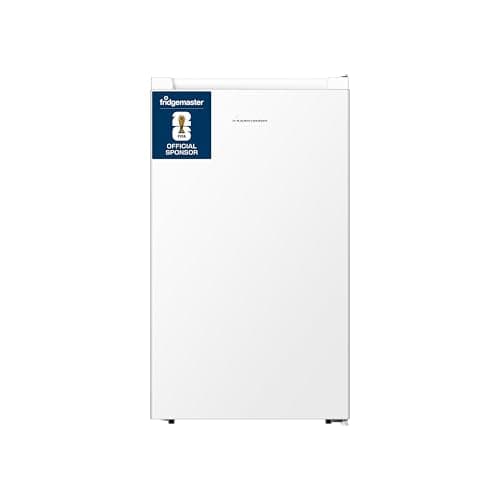 Image of Fridgemaster MUL4892E 92L Under Counter Fridge with LED Lighting, Adjustable Temperature Control, Reversible Door and Salad Box, White, E Rated