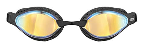 Image of ARENA Cobra Core Swipe Mirror Unisex Adult Racing Swimming Goggles, Swimming Pool Goggles with Curved Mirror Lenses, Anti-Fog, UV Protection, 5 Interchangeable Nose Bridges