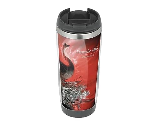 Image of Glades Depeche Mode Speak and Spell - Travel Mug, Thermal Insulated Cup for Hot and Cold Beverages Drinks