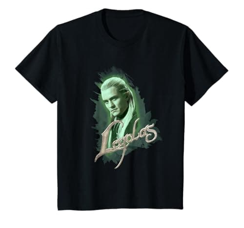 Image of Kids Lord Of The Rings Legolas Portrait T-Shirt