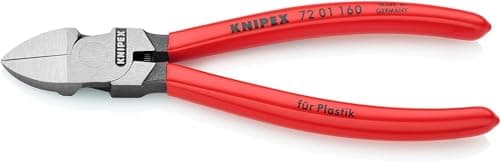 Image of KNIPEX Diagonal Cutters for Plastics with Plastic Coating 160 mm, 72 01 160