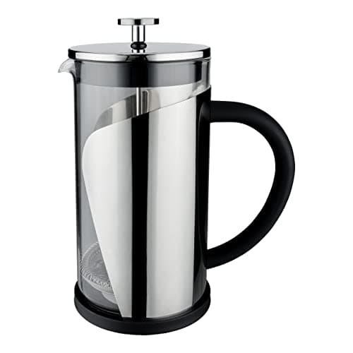 Image of Café Olé QM-08C Cromo 800 ml Cafetière French Press Coffee Maker, 6-Cup (2 Mug), Silver