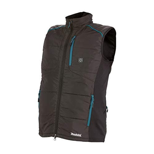 Image of Makita Men's Cv102dz2xl Heated Vest, Blue, XXL