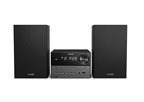 Image of Philips Micro Music System with Bluetooth/Hifi System, DAB+, FM Radio, USB, CD Player, MP3, Bass-Reflex Speakers, Digital Sound Control, 18 W Audio TAM3505/12