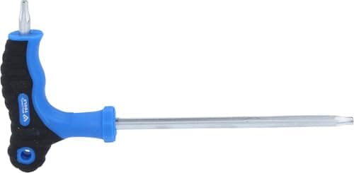 Image of BRILLIANT TOOLS BT041013 T-Handle Torx® with Face Hole Allen Key T25 x 150 mm [Powered by KS Tools]