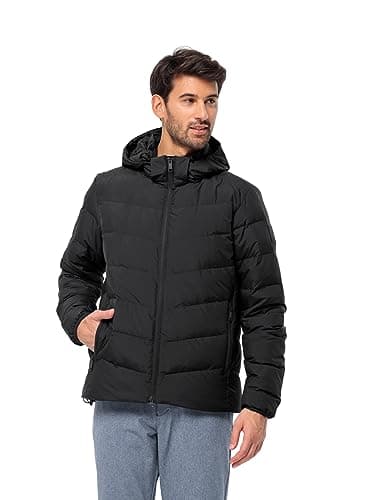 Image of Jack Wolfskin Men's Colonius JKT M Down Jacket, Black, S