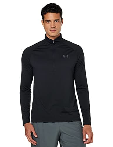 Image of Under Armour Men Tech 2. 1/2 Zip, Versatile Warm Up Top for Men, Light and Breathable Zip Up Top for Working Out