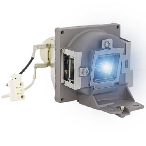 Image of KRSINAG 5J.JC205.001 5J.JD705.001 5J.J9R05.001 Replacement Lamp with Housing fits for BENQ TW526E MX525E MS504 MX525 MS521P MX505 TW539 MW516H MW571 TW529 MW526 Projector Lamp