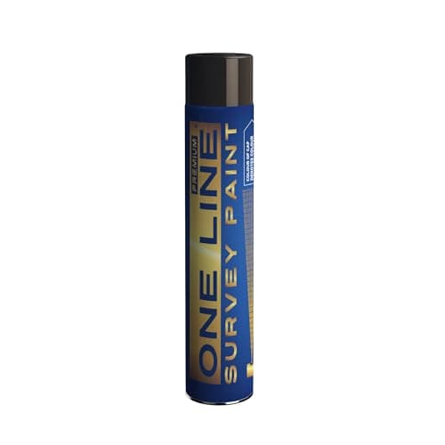 Image of Graff-City Line Marker Survey Spray Paint, 750ml Can, Covers up to 100m (Black)