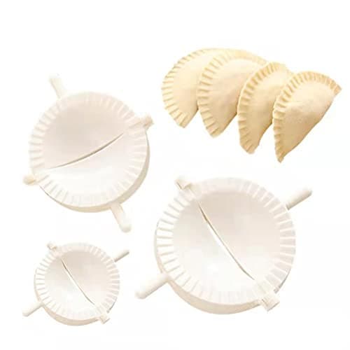 Image of Urisgo Ravioli Dumpling Maker Set, 3 Pcs Meat Pie Molds Pasty Pastry Press Manual Meat Pierogi Press Mould for Home Kitchen Cooking