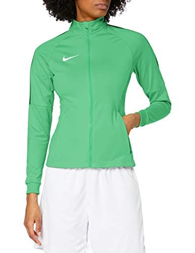 Image of NIKE Women's W Nk Dry Acdmy18 Trk Jkt Sport Jacket, green spark/pine green/White, S UK