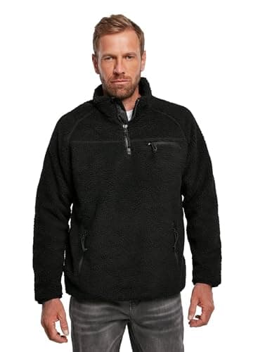 Image of Brandit Teddyfleece Troyer, color: black, size: L