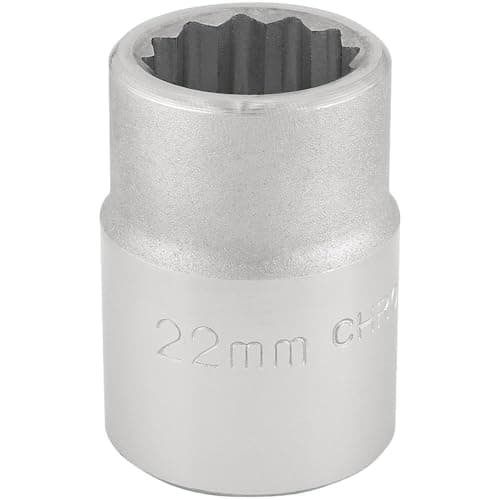 Image of Draper 3/4" Drive Polished Finish Bi Hexagon Socket Metric 22mm