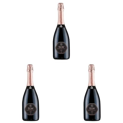 Image of SLW 'Zero Sugar - Zero Carbs' Sparkling Italian Rosé, 11 ABV, 75cl By SLIM Wine (Pack of 3)