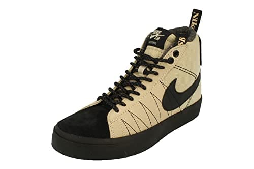 Image of NIKE SB Zoom Blazer Mid PRM Mens Trainers DC8903 Sneakers Shoes (UK 5.5 US 6 EU 38.5, Rattan Black 200)